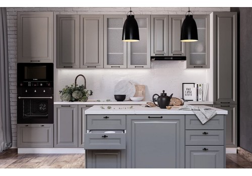 !!! КРАШЕННЫЕ ФАСАДЫ Модульная кухня Ницца Royal (Magnum)