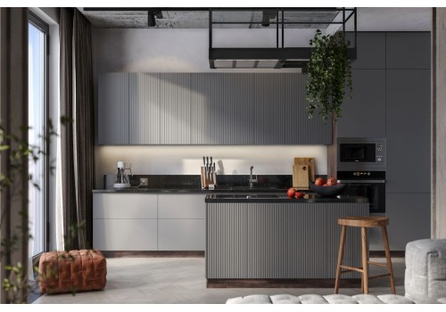 Модульная кухня  Сиэль (монблан софт)